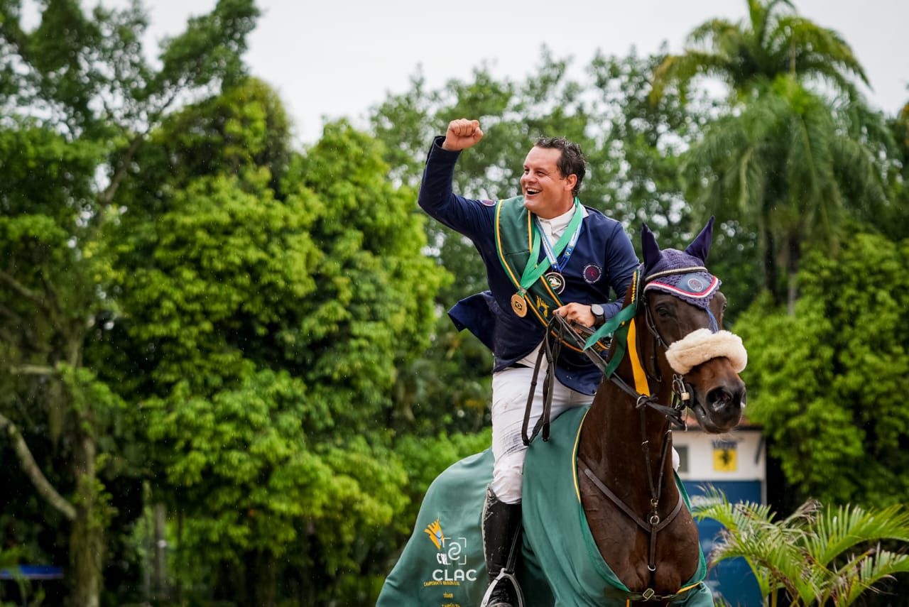 Jorge Luis Passamani é campeão brasileiro sênior 2024